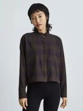 Everlane Organic Cotton Ruffle Flannel, small